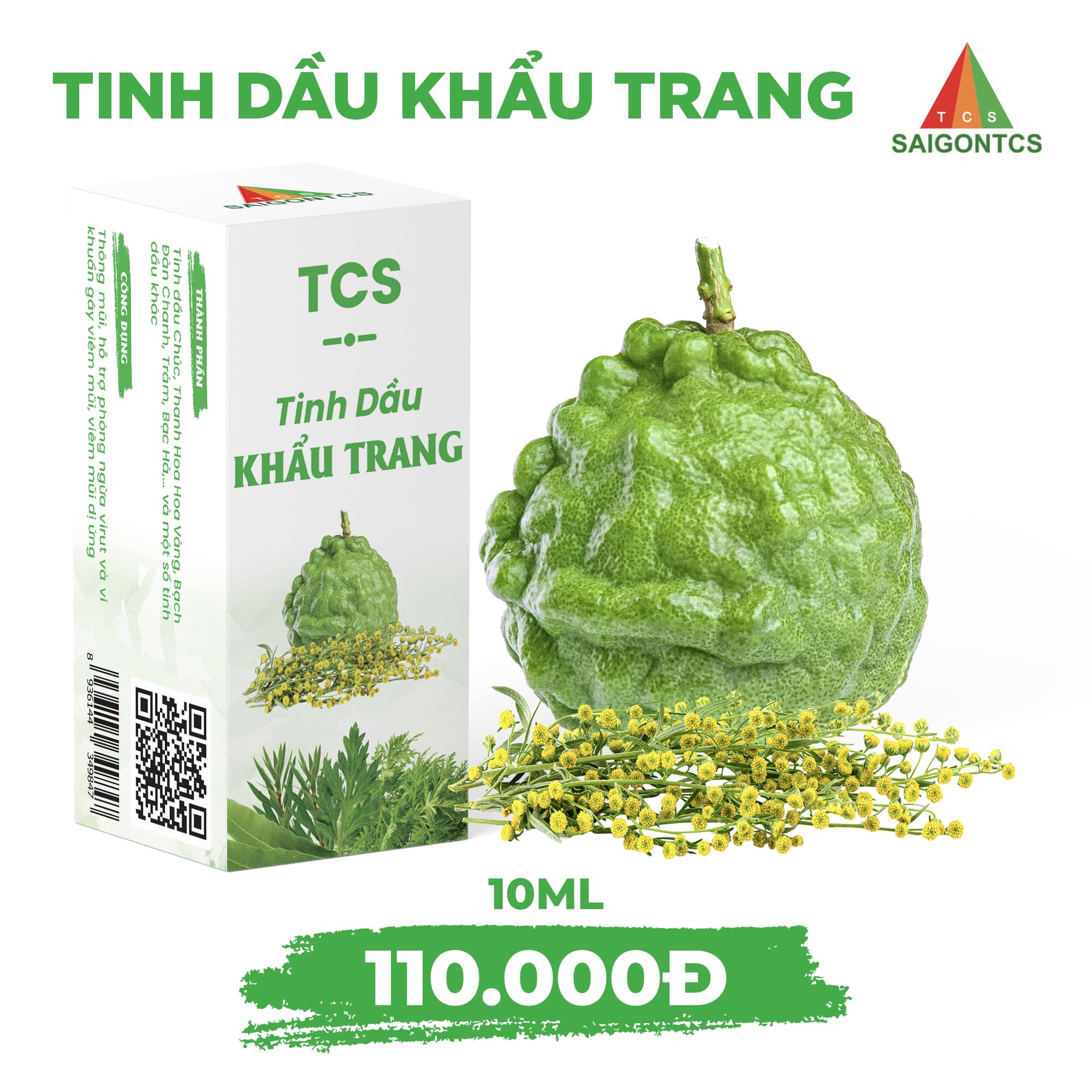 Tinh Dầu Khẩu Trang TCS - Sài Gòn TCS