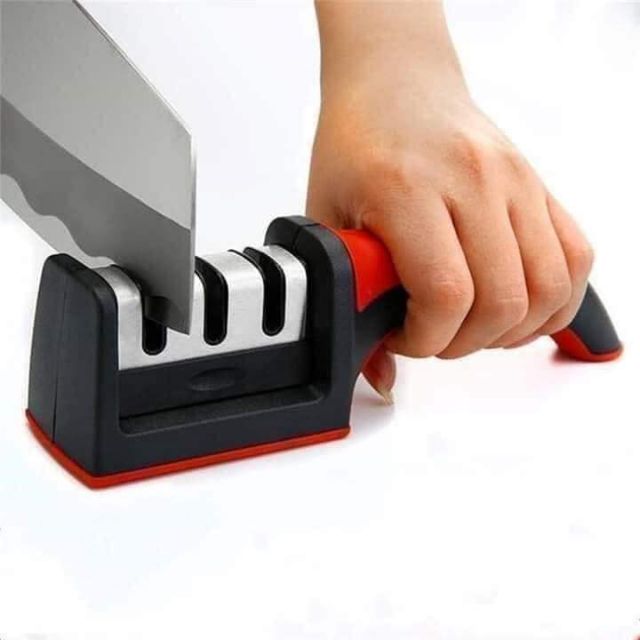 ​Dụng cụ mài dao cầm tay RS-168-Dụng cụ mài dao kéo đa năng cầm tay 3 chế độ mài.