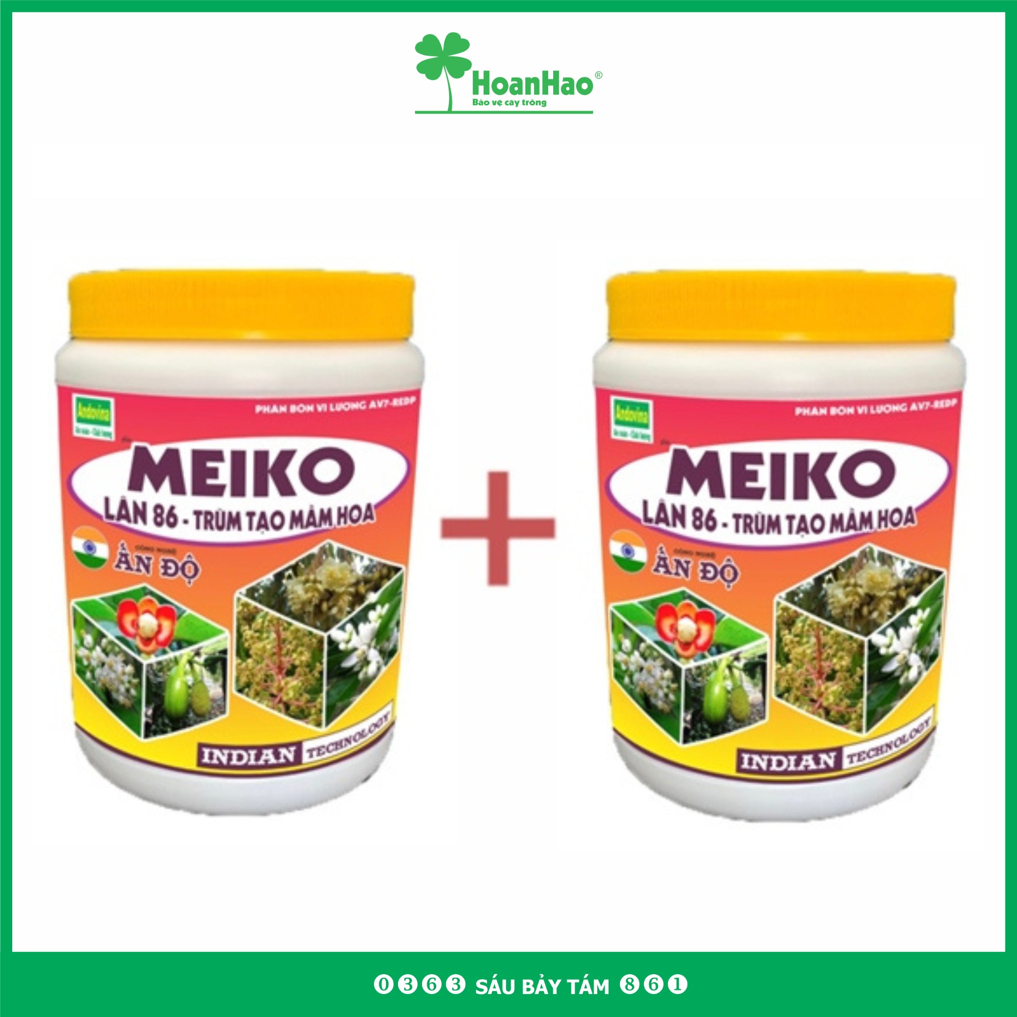 Meiko lân 86 1kg - phân bón: trùm tạo mầm hoa, thúc lá già, phân hóa mầm hoa
