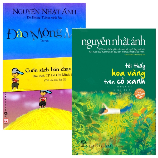 Fahasa - Combo Sách Hay Đảo Mộng Mơ + Tôi Thấy Hoa Vàng Trên Cỏ Xanh (Bộ 2 Cuốn)