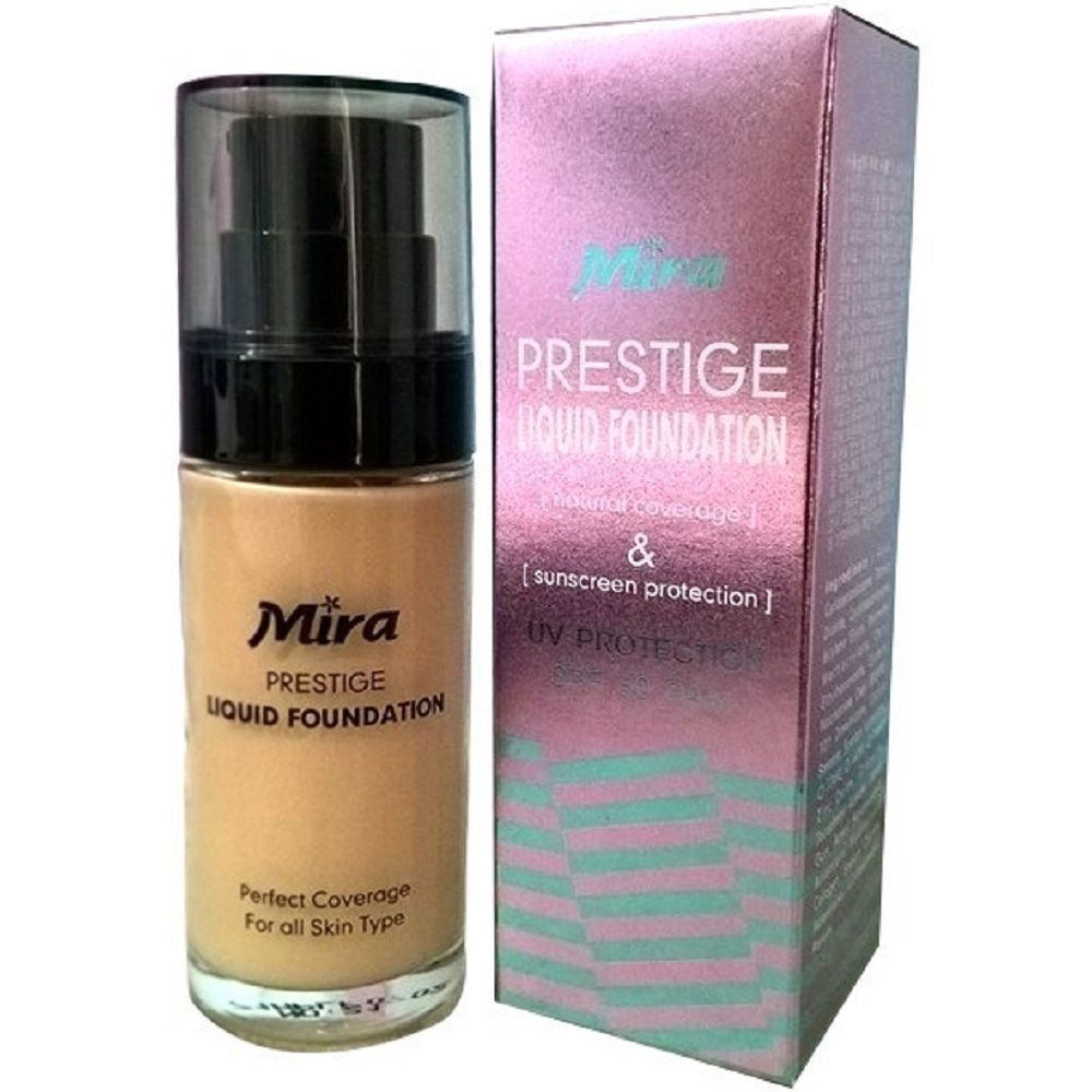 Kem nền chống nắng Mira Liquid Foundation 30ml