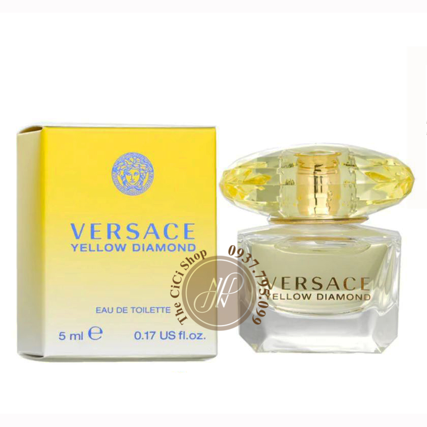Nước hoa nữ VERSACE Yellow Diamond EDT 5ml