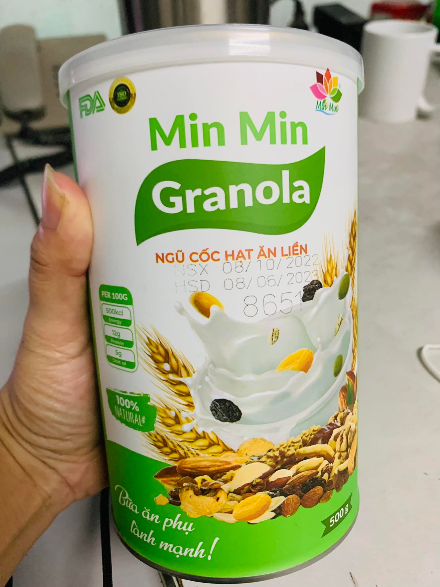 Ngũ cốc ăn liền min min