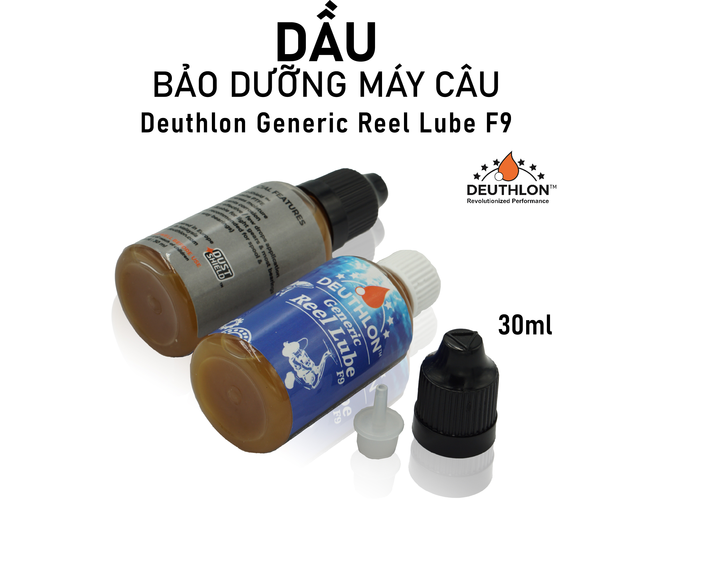 DẦU MỠ BẢO TRÌ MÁY CÂU CÁ DEUTHLON / DẦU GENERIC REEL F9