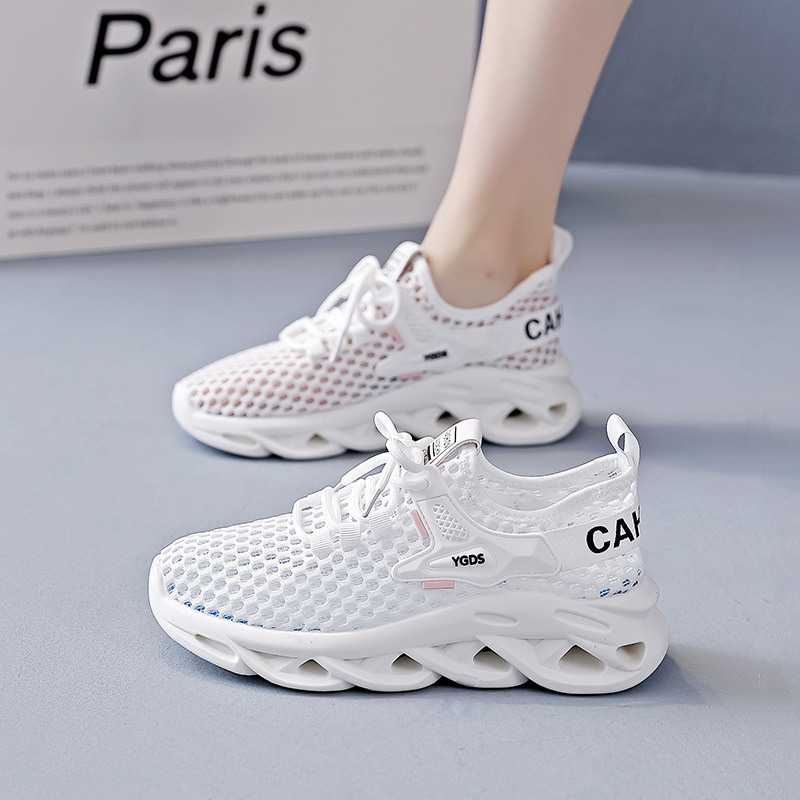 New Style 2024 Korean Version of Women's Breathable Mesh Sports Shoes
