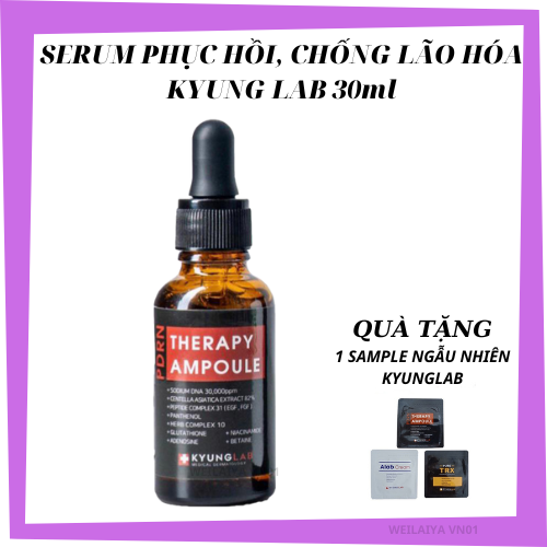 Serum tế bào gốc KyungLab PDRN Therapy Ampoule phục hồi chống lão hóa da 30ml
