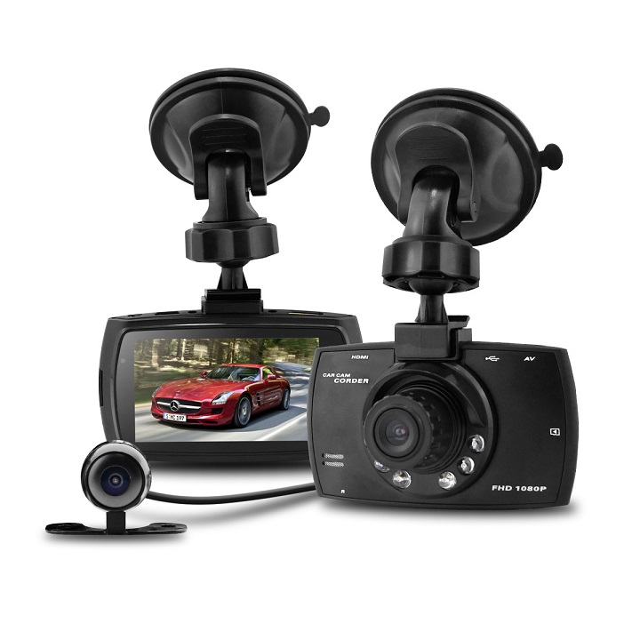 [HCM]camera hành trình oto trước sau có hỗ trợ hồng ngoại quay ban đêm