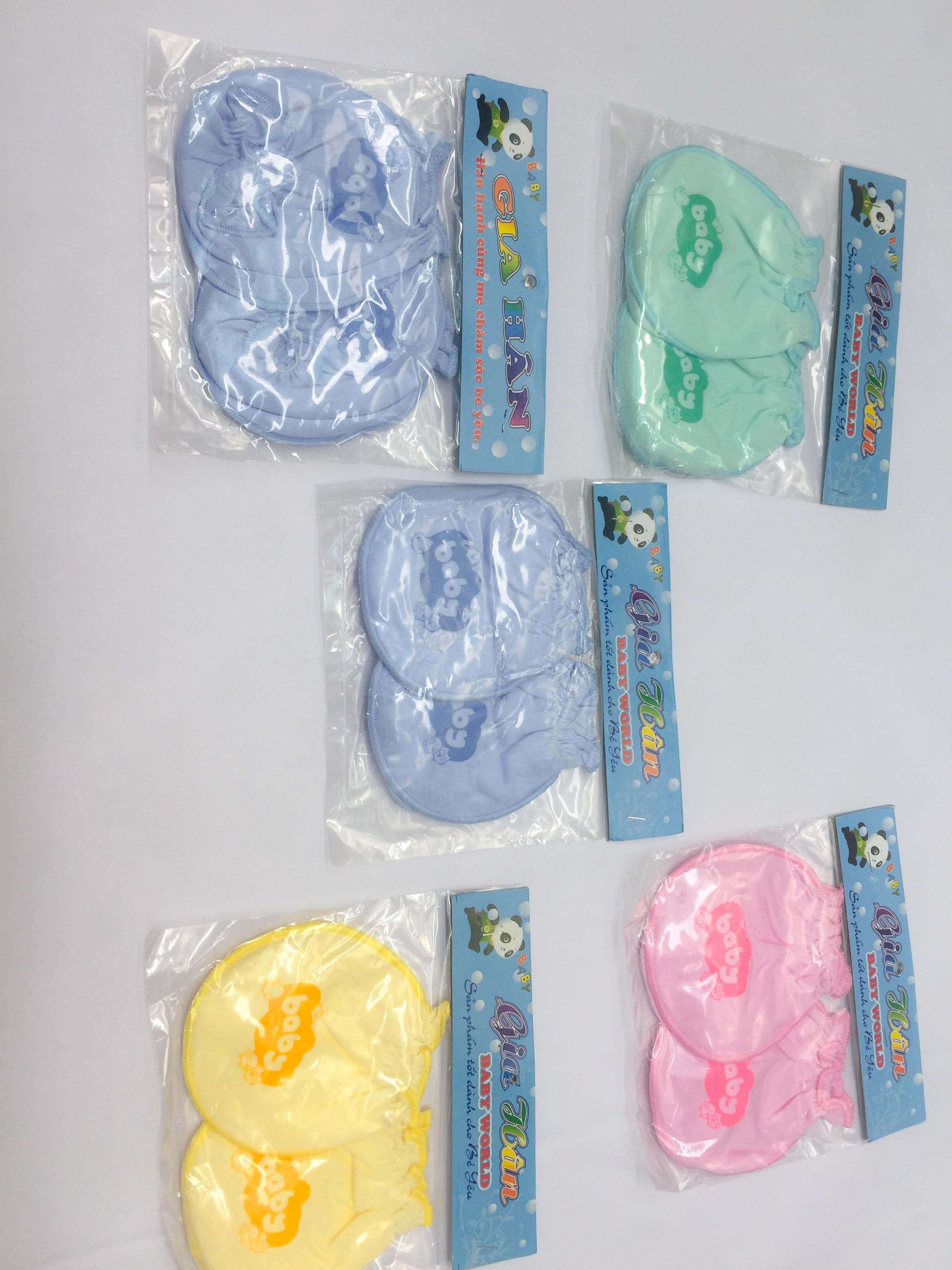 Combo 5 đôi bao tay chân cho bé