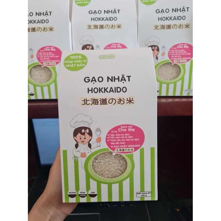 Gạo nhật hokkaido 500g