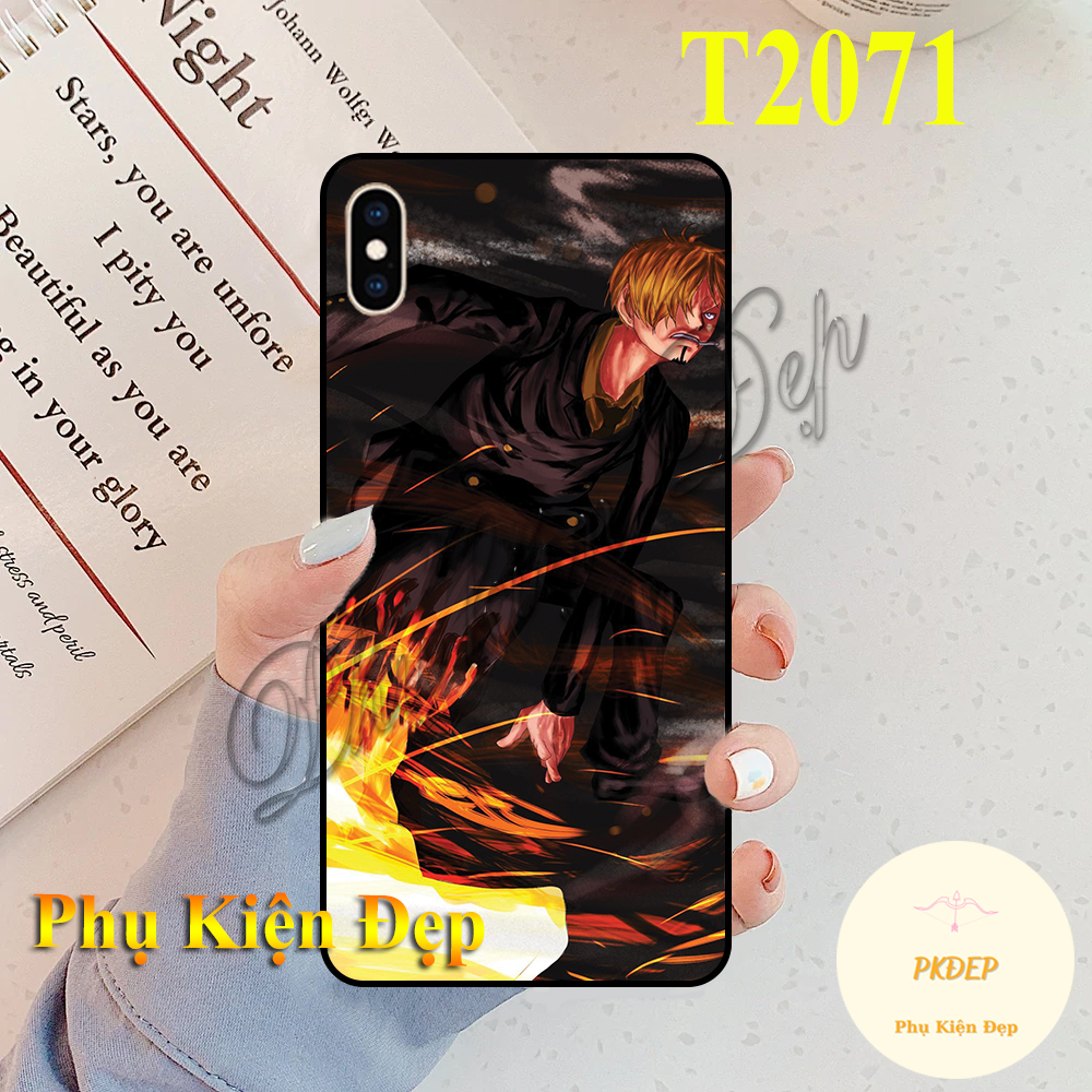 Ốp lưng iphone x/ iphone xs/ iphone xs max - ốp dẻo đen in hình đảo hải tặc
