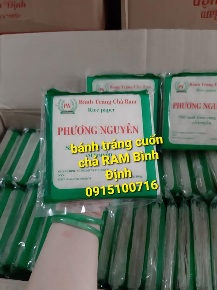 BÁNH TRÁNG CUỐN CHẢ RAM 1BICH [100GR]