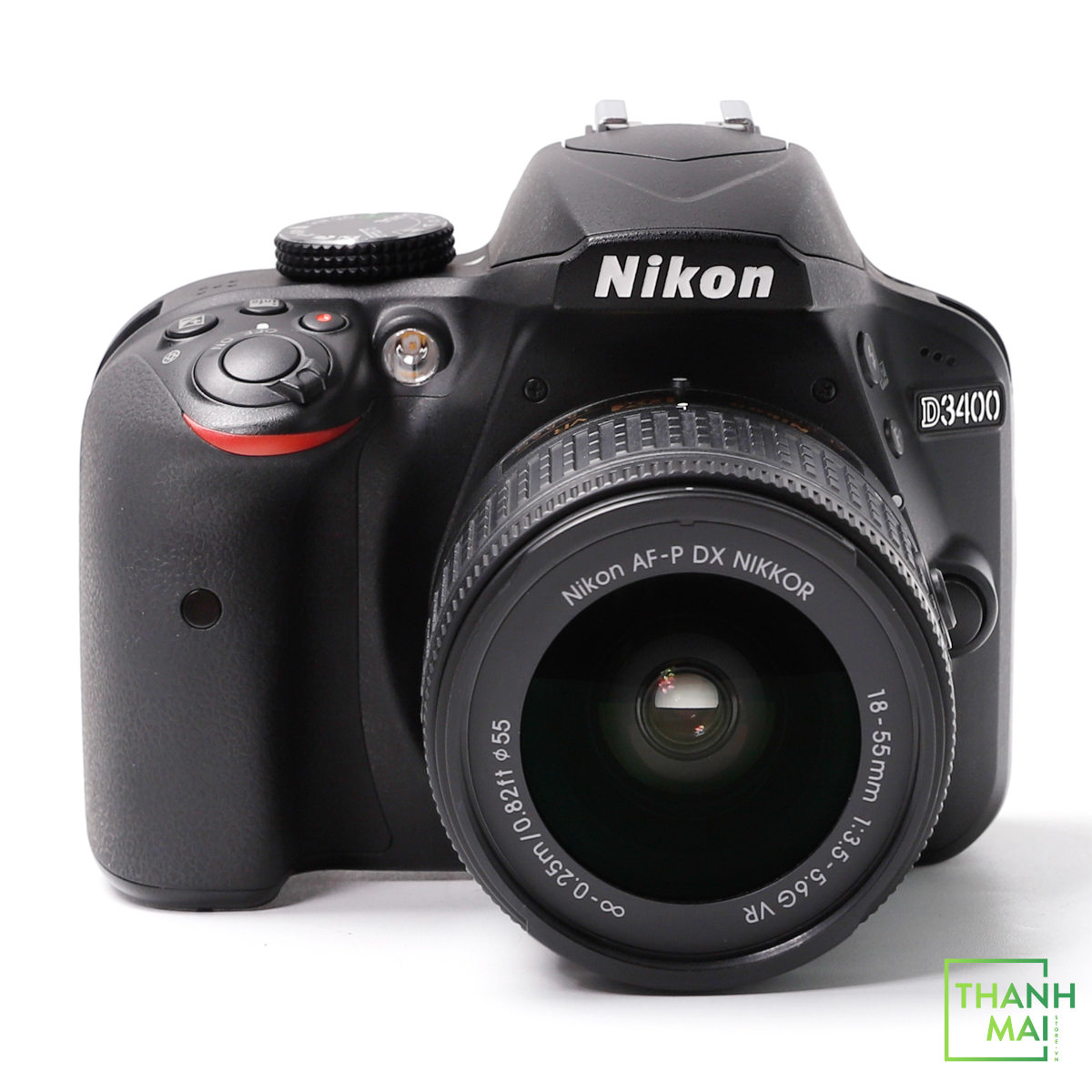 Máy ảnh Nikon D3400 kit Nikon AF-P DX Nikkor 18-55mm f/3.5-5.6 VR