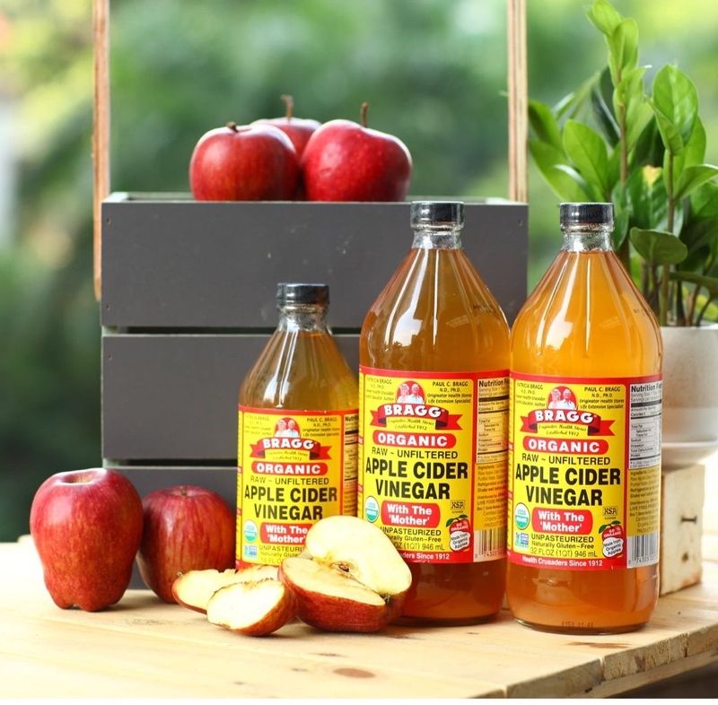 Bragg organic apple cider vinegar bottle 473ml-original from USA