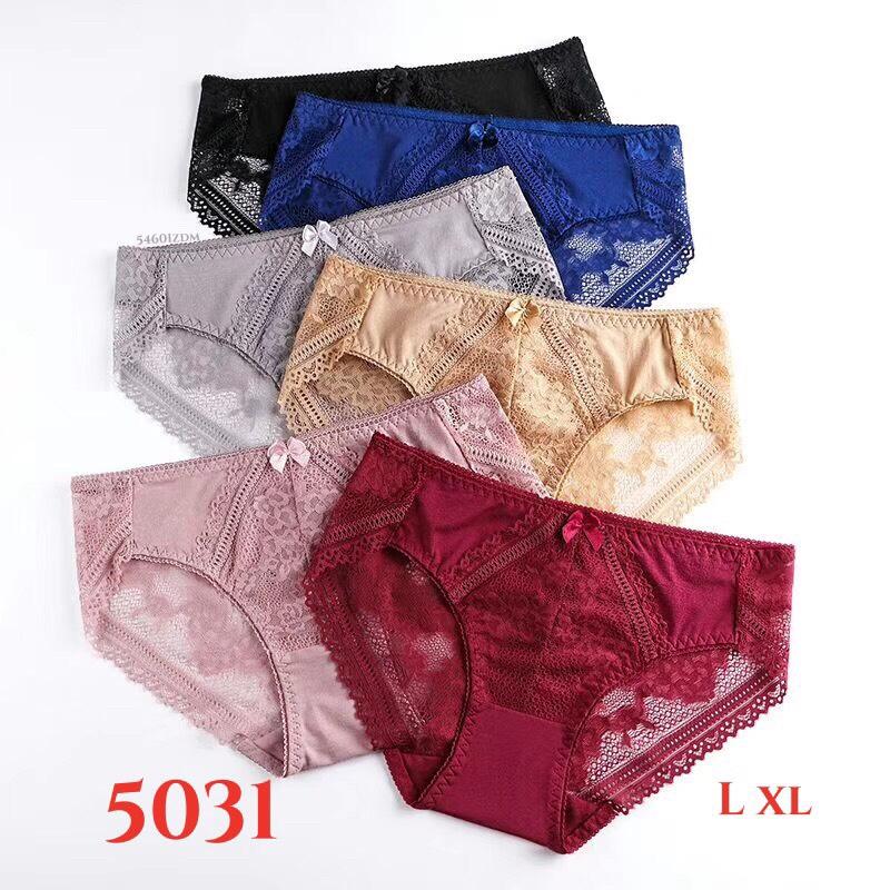 Set 5 Quần Lót Nữ - Quần Sịp Nữ Phối Ren Cao Cấp 5031 [109A119]