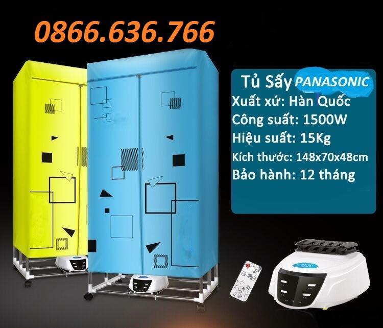 Tủ sấy quần áo Panasonic HD-882F tiết kiện năng lượng điện có điều khiển từ xa UV sấy khô 15KG quần áo- Bảo hành 2 năm