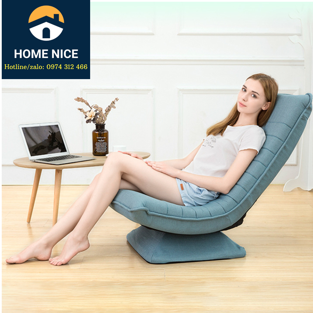 Ghế sofa mặt trăng thư giãn cao cấp nhập khẩu, ghế lười sofa tựa lưng thư giãn, ghế bệt mặt trăng