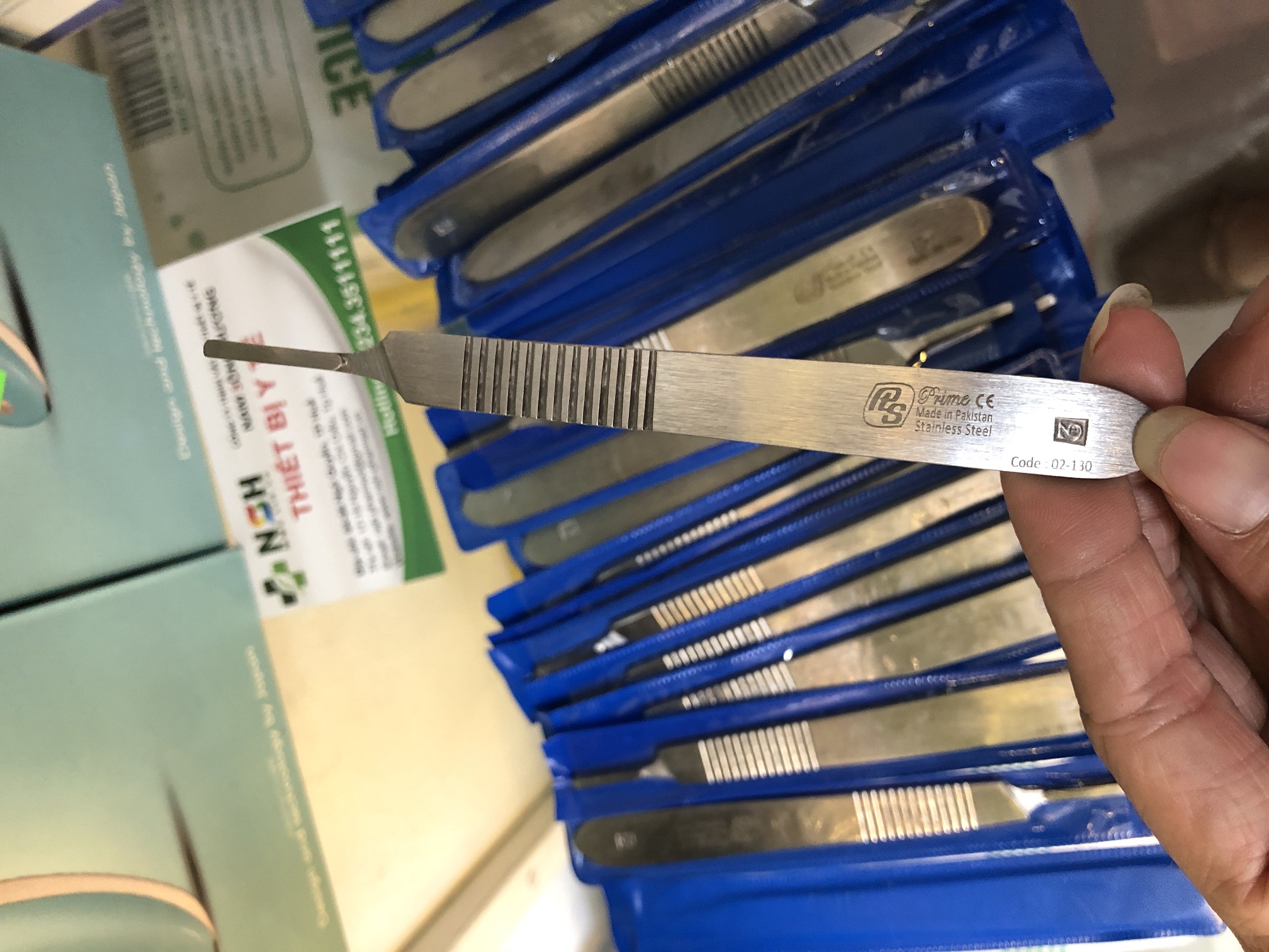 [TẶNG KÈM 2 lưỡi dao mổ số 11] CÁN DAO MỔ SỐ 3 CÁN DAO PHẪU THUẬT Y TẾ SỐ 3 CÁN DAO SỐ 3 KÈM LƯỠI DAO MỔ SỐ 11 HÀNG PAKISTAN THÉP KHÔNG GỈ