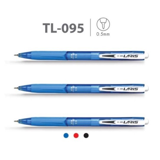 Bút bi thiên long laris tl-095 - ngòi bút 0.5mm