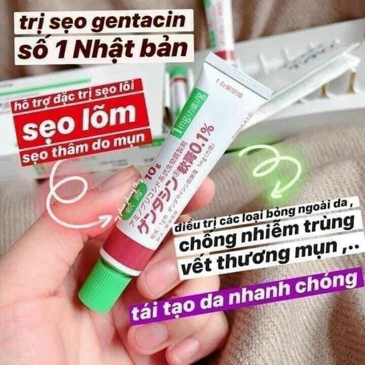 Kem mờ sẹo gentacin - tuýp 10g
