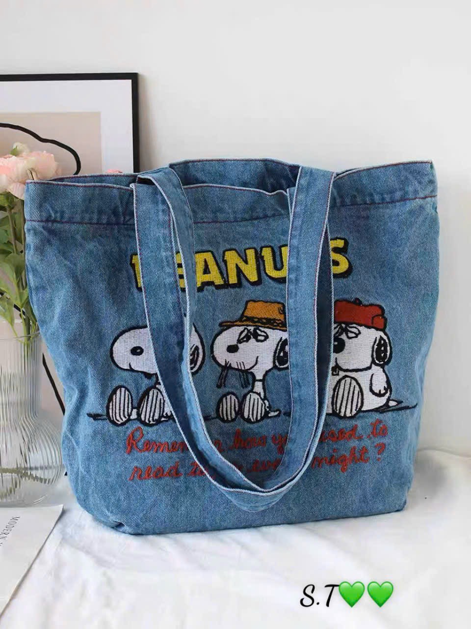 ( Bán buôn - Sỉ) Túi Xách JEAN In Hình