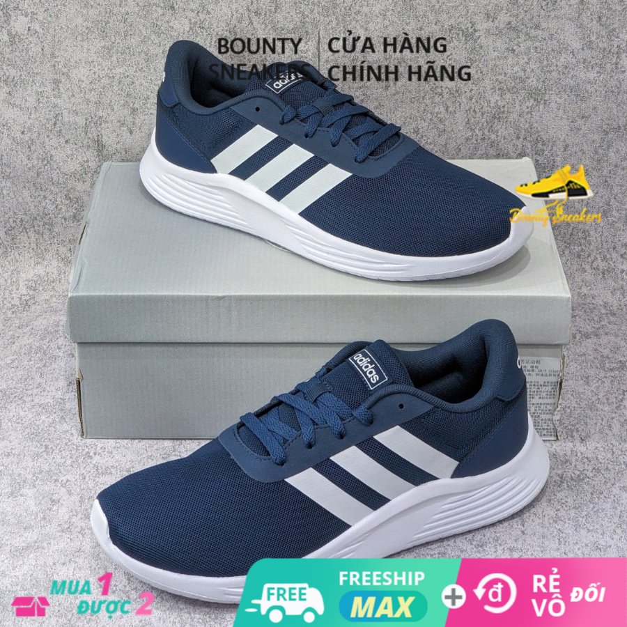 Giày adidas lite racer 2.0 "crew navy" fz0394 - hàng chính hãng - bounty sneakers