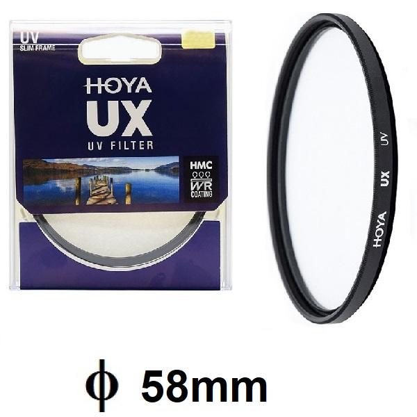 Kính lọc hoya filter 58mm ux uv