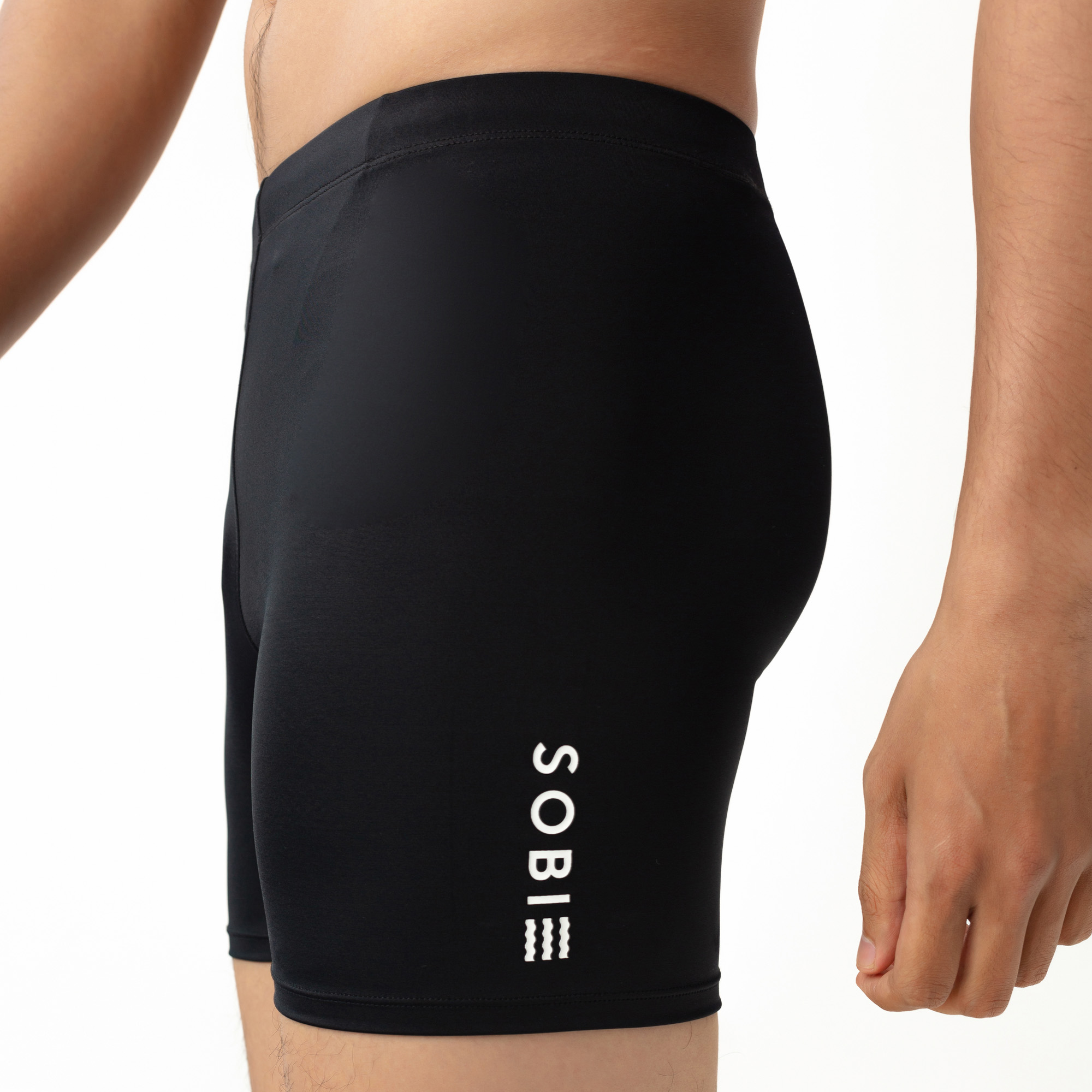 Quần bơi nam Black Basic Sobie