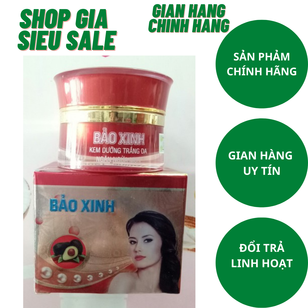 Kem bảo xinh dưỡng trắng ngừa mụn 20g