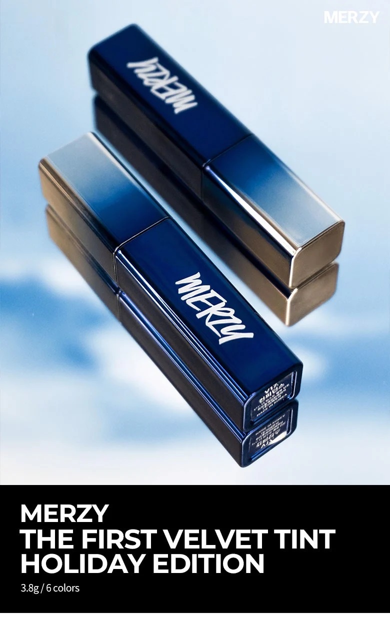 [CHÍNH HÃNG - MẪU MỚI] SON KEM LÌ MERZY MẪU MỚI BẢN GIỚI HẠN MERZY VELVET TINT SEASON 3 HOLIDAY LIMITED EDITION