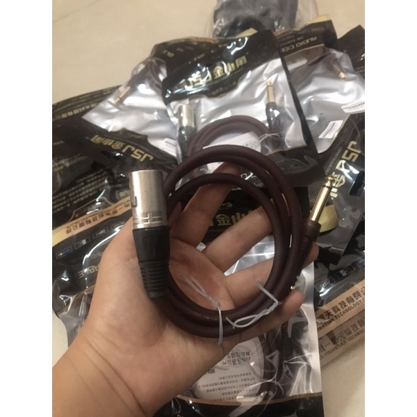 Dây Canon đực ra 6 ly