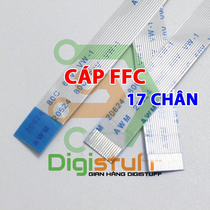 Cáp FFC 17 chân AWM 20624 80C 60V VW-1