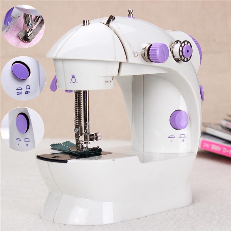 Máy may mini để bàn gia đình - máy khâu mini gia đình nhỏ gọn