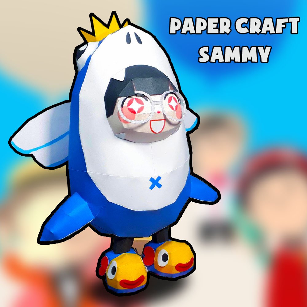 Mô Hình Giấy Play Together Nhân Vật Sammy Hero Team | Lazada.Vn