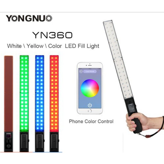 Yongnuo - yn360 đèn led quay phim chụp ảnh