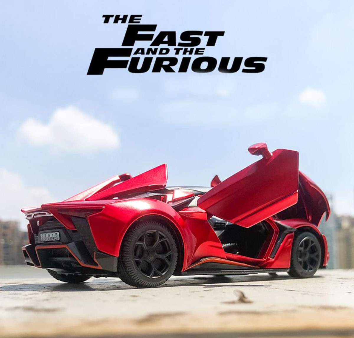 Siêu xe ô tô mô hình kim loại Fenyr SuperSport tỷ lệ 1:32