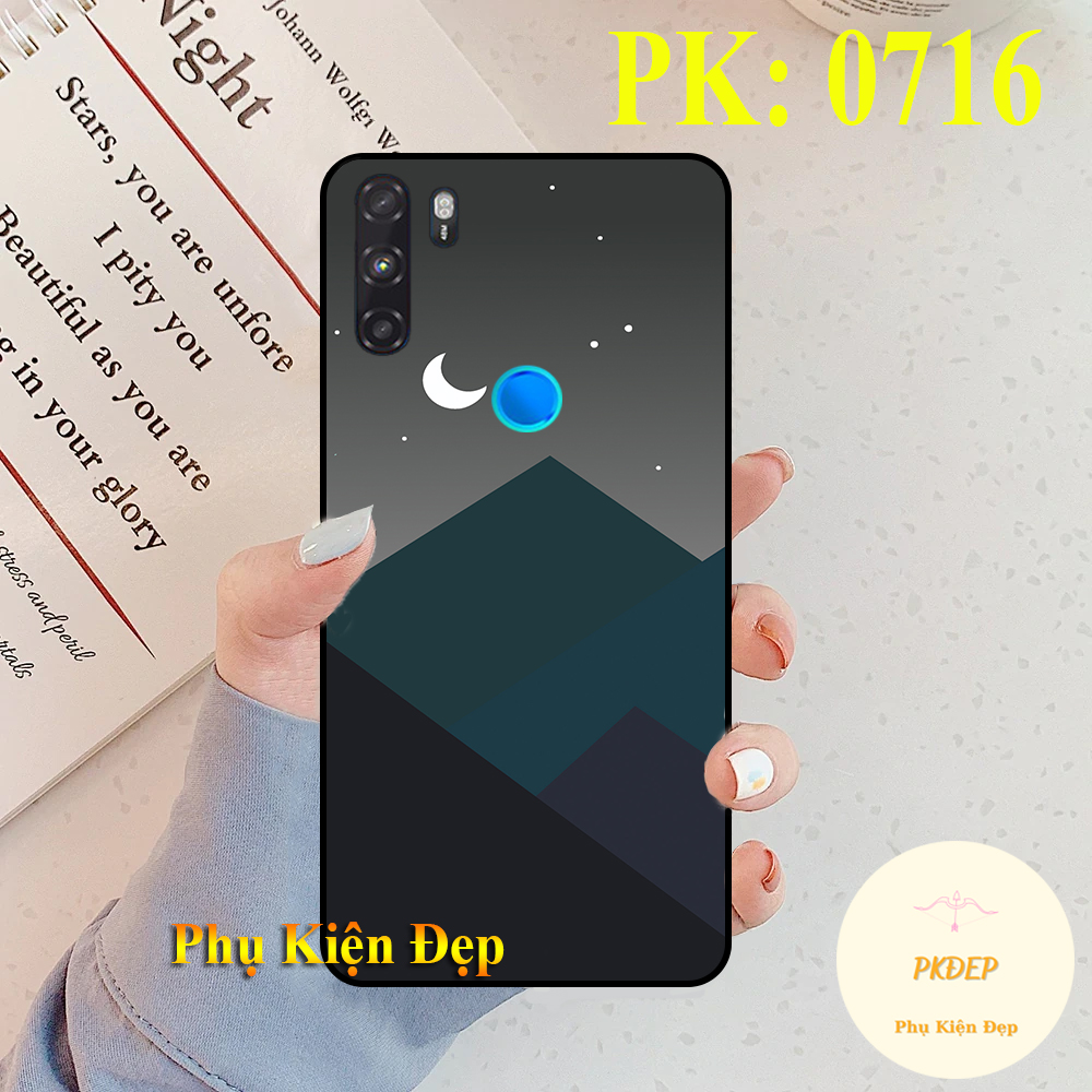 [HCM]Ốp lưng Vsmart Active 3 dẻo đen in hình phong cảnh đẹp