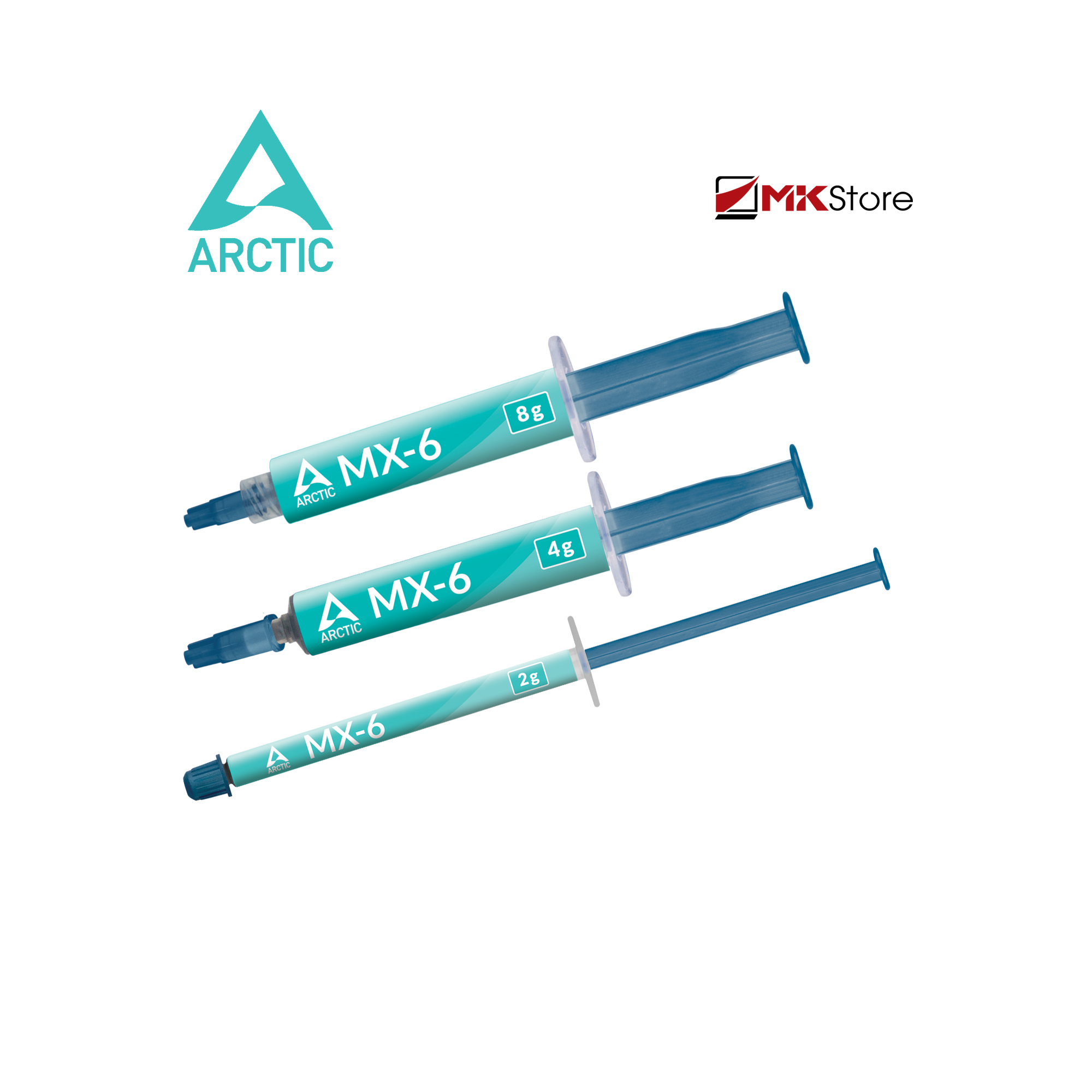 Arctic mx6 2g / 4g / 8g keo tản nhiệt cho laptop | pc / gpu | cpu mkstore