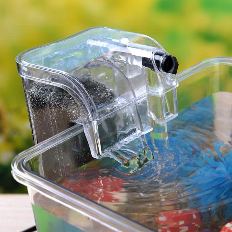 Lọc thác mini trong suốt siêu rẻ cho bể cá cảnh bể thủy sinh