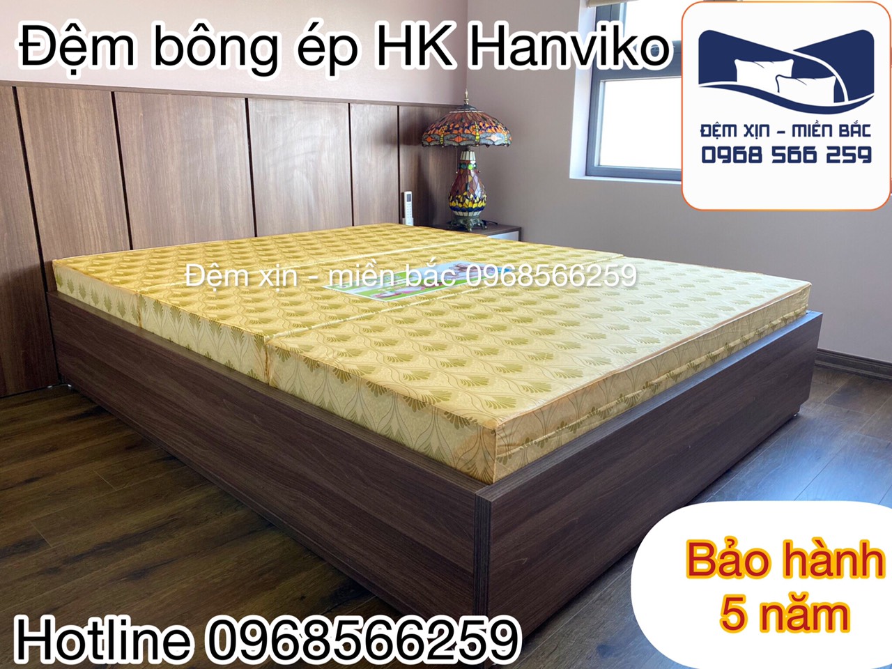 Đệm bông ép hàn quốc HK HanviKo.