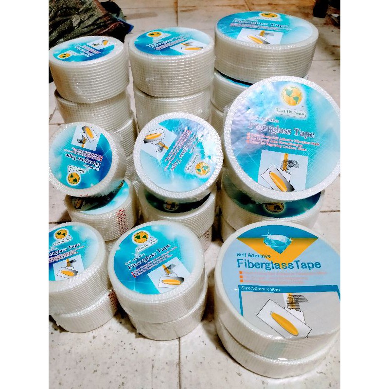 Keo lưới dán thạch cao - Băng keo sợi thủy tinh