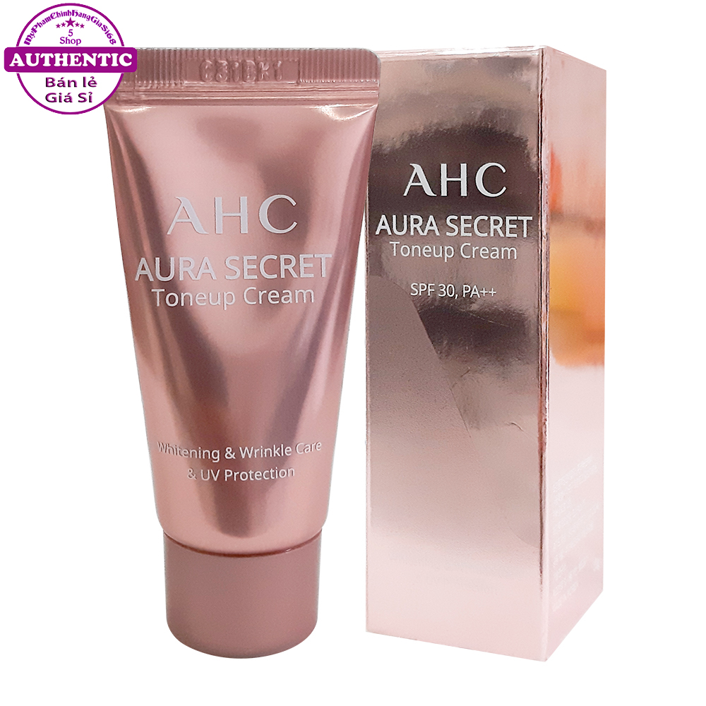 Kem Dưỡng AHC Aura Secret Nâng Tone Dưỡng Trắng Da 10g
