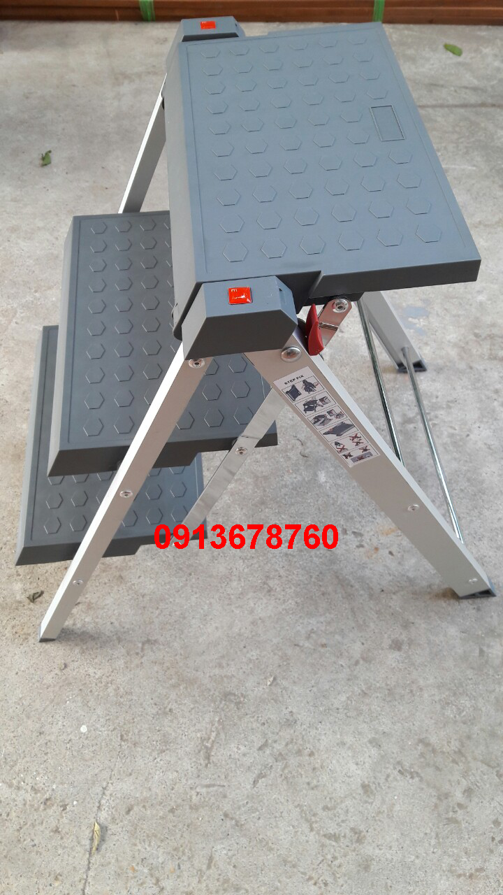 Thang Gấp Thông Minh Thang Xếp Chữ A cao cấp của hãng GROB, thang 2 tầng thang 3 tầng