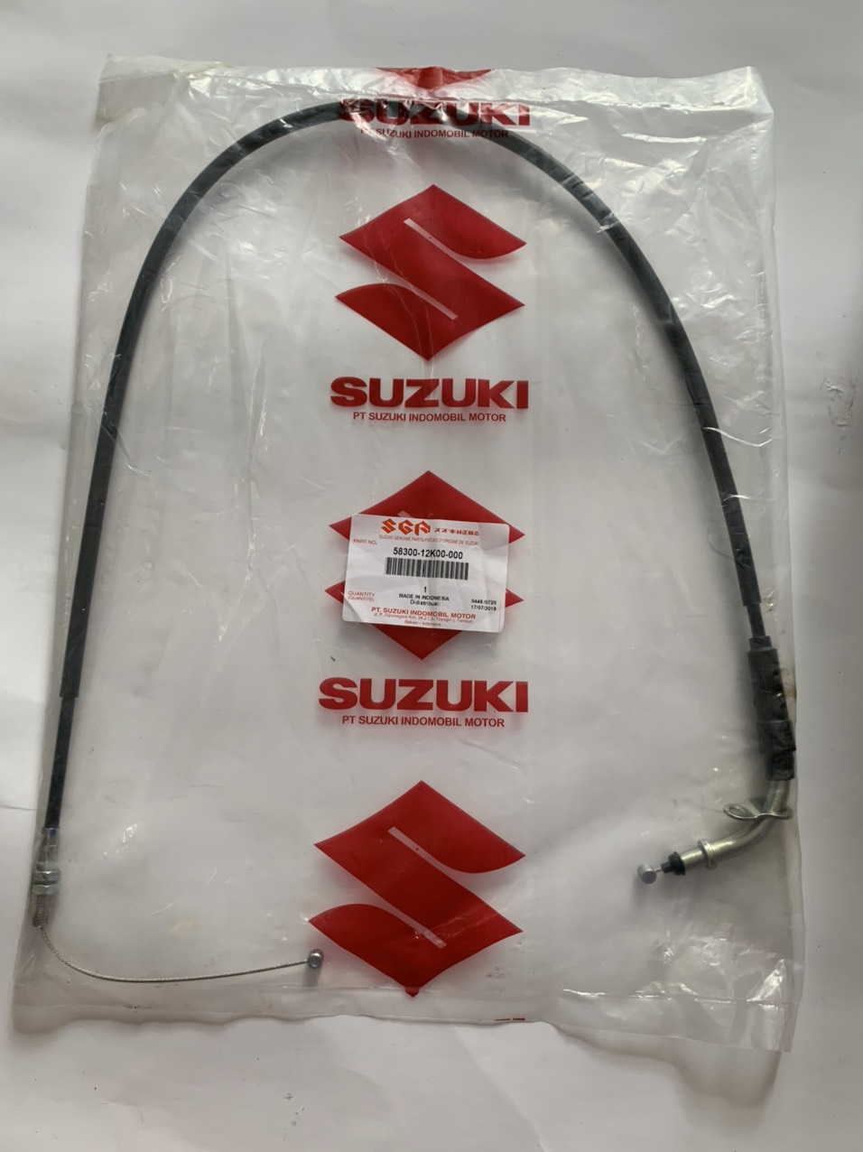Dây ga Satria fi Raider fi hàng Suzuki Indonesia