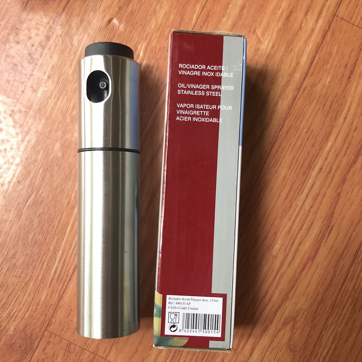 Bình xịt dầu ăn inox 304 dung tích 100ml