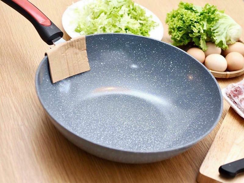 Chảo vân đá Ceramic cho gia đình