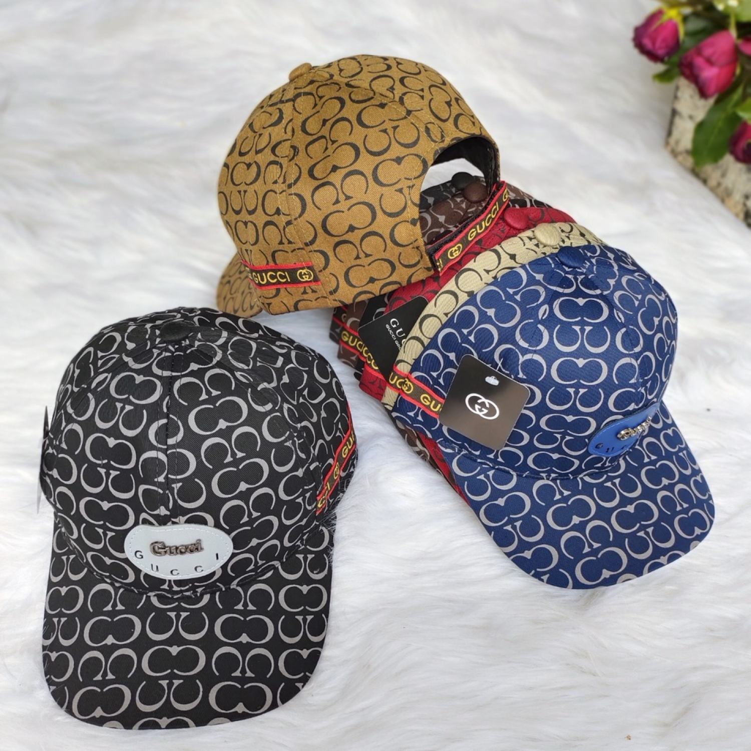 Nón kết, Mũ lưỡi trai Gucci nhiều màu form unisex nam nữ