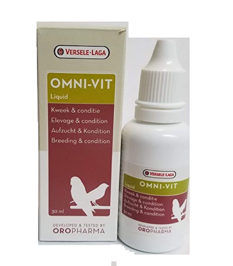 1 chai OMNI VIT 30ml kí ch đ ẻ cho chim, vẹt