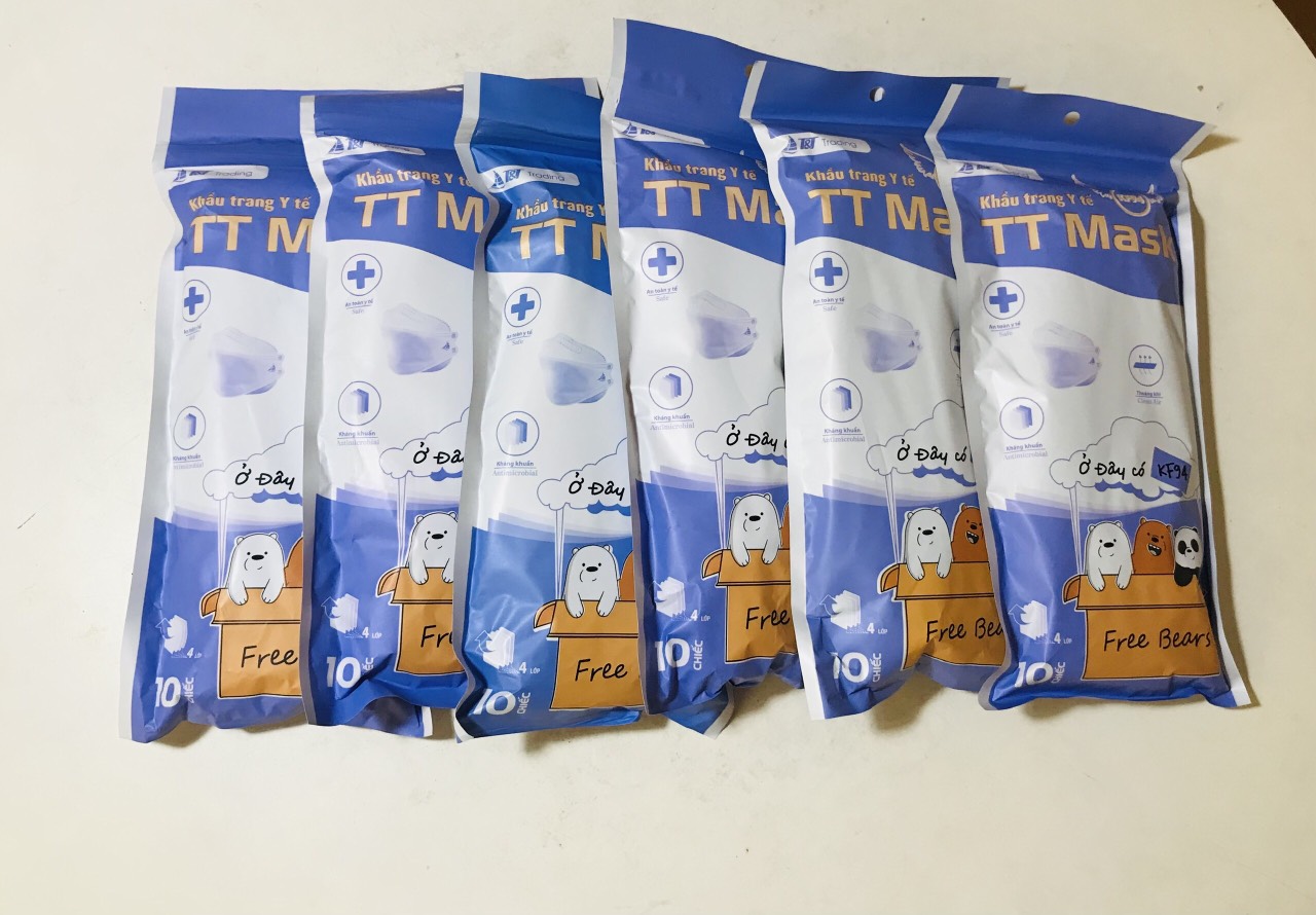 Khẩu trang kf94 trẻ em