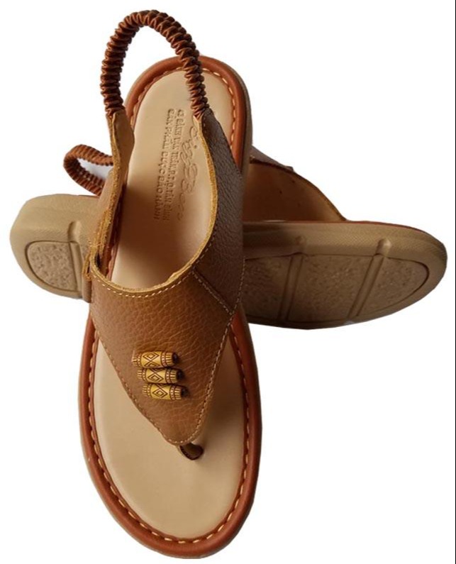 Giày sandal nữ xỏ ngón da bò bigben sdn49