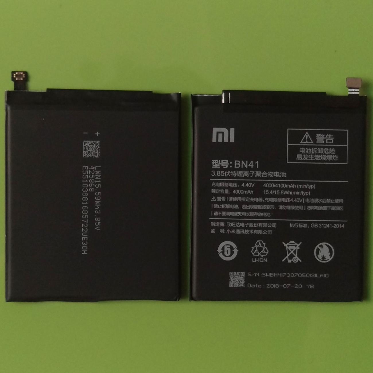 [HCM]Pin Zin dành cho Xiaomi Redmi Note 4 BN41- Hàng nhập khẩu chính hiệu